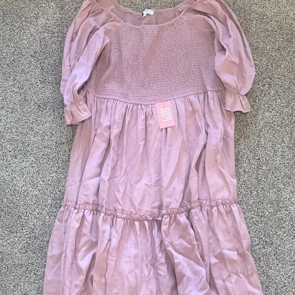 Ivy City Blush Pink Lani dress - Picture 3 of 3